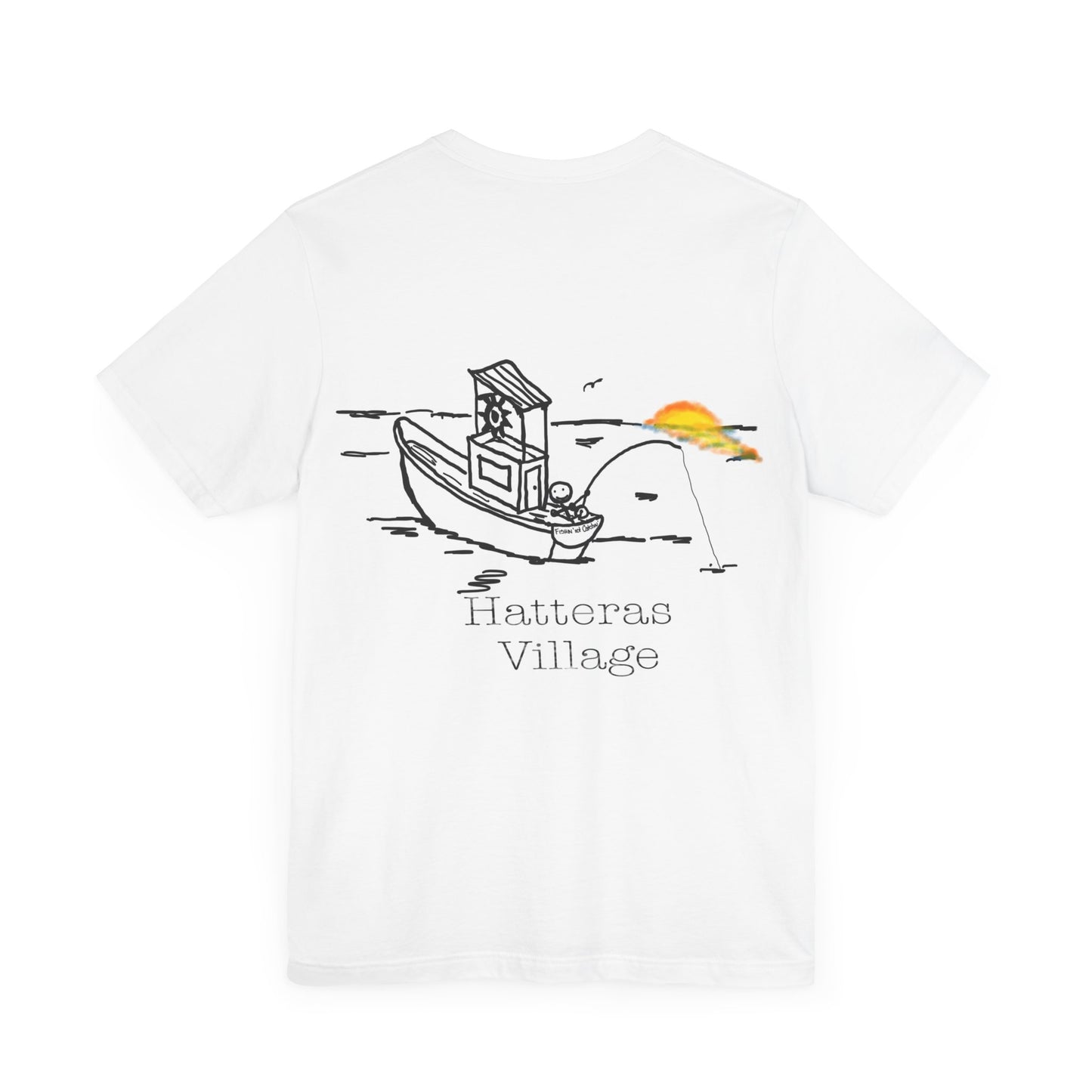 Route 12 NC Village 7 -Hatteras Village Super Soft Women’s Classic Tee