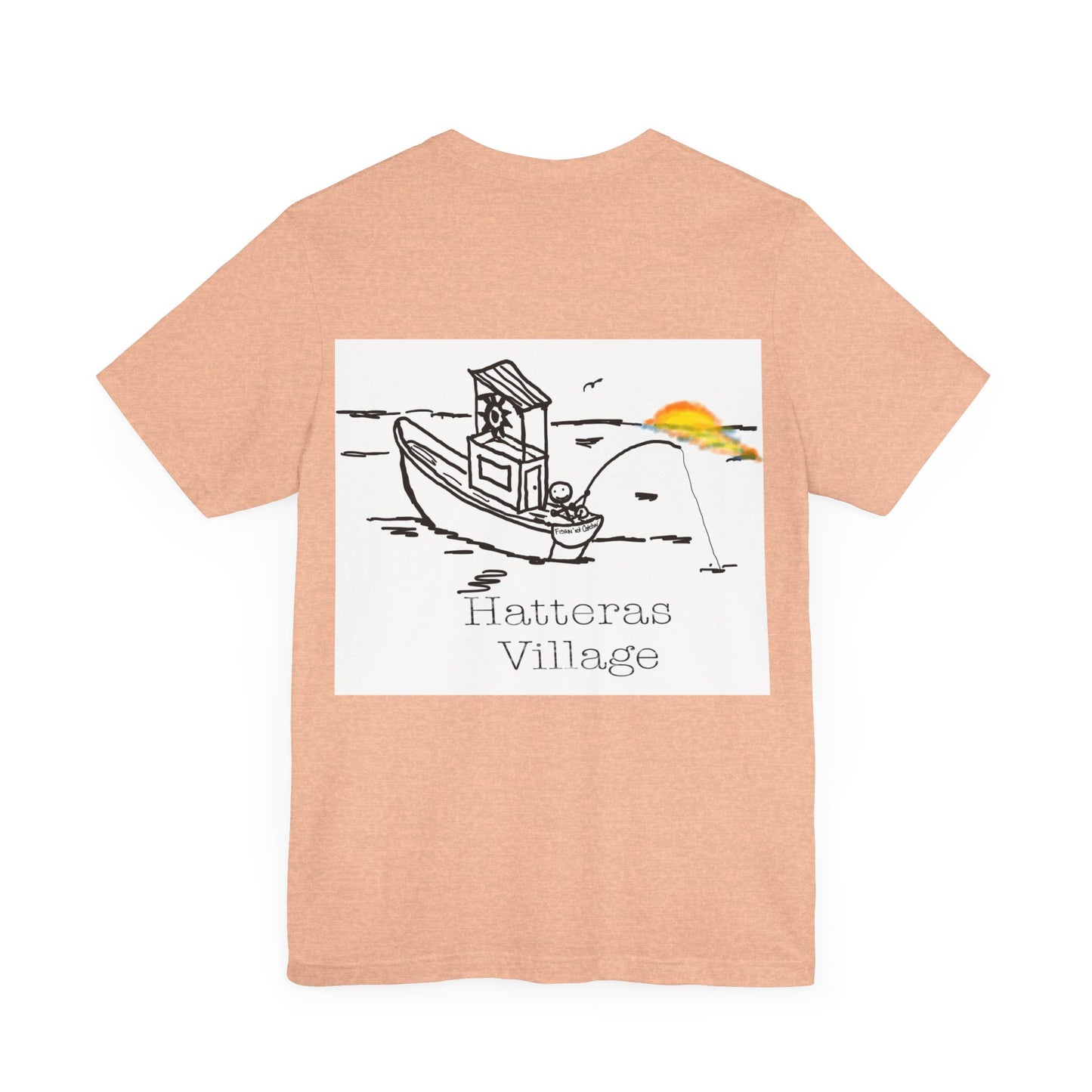 Route 12 NC Village 7 -Hatteras Village Super Soft Women’s Classic Tee