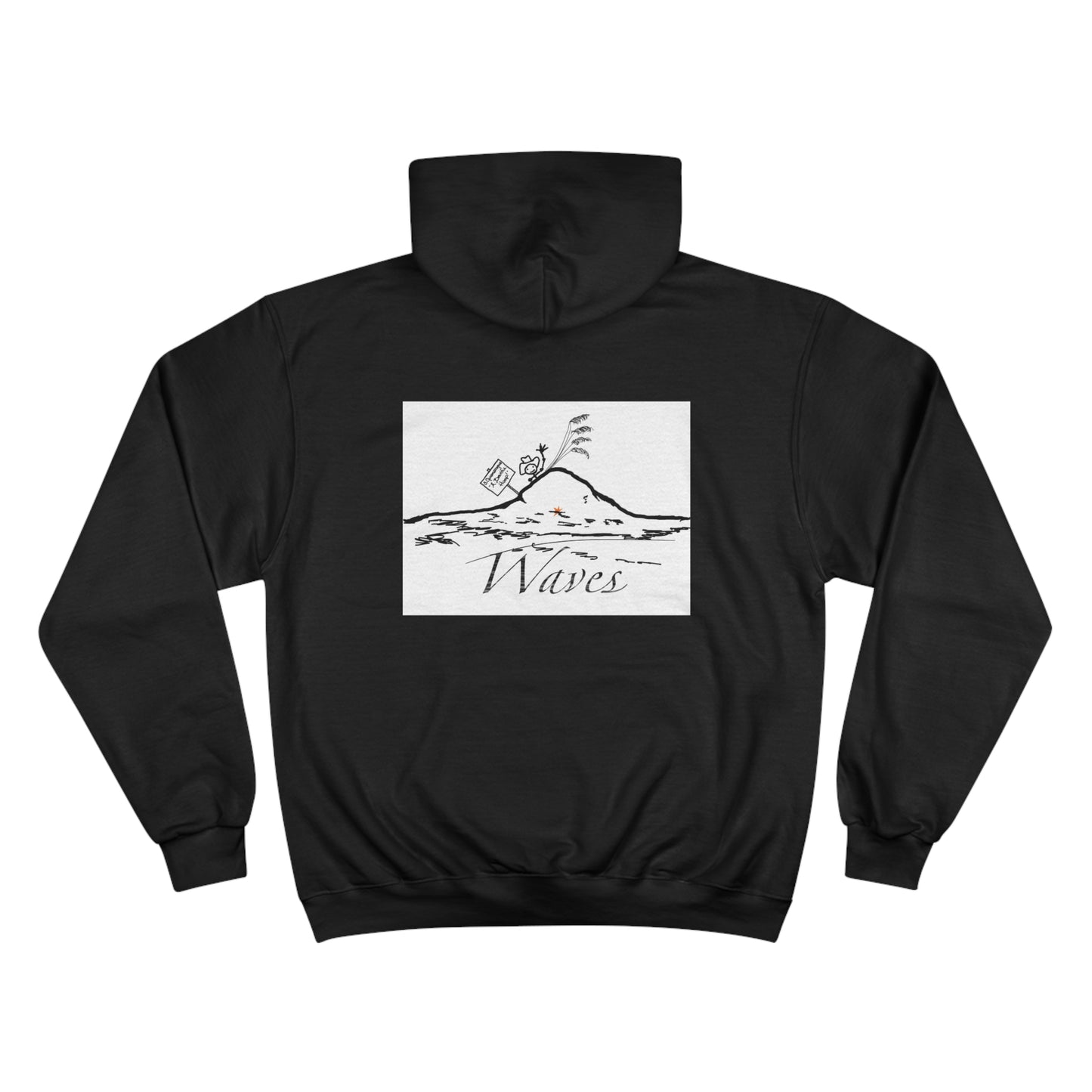 Route 12 NC Village 2 - Waves Deluxe Champion Hoodie