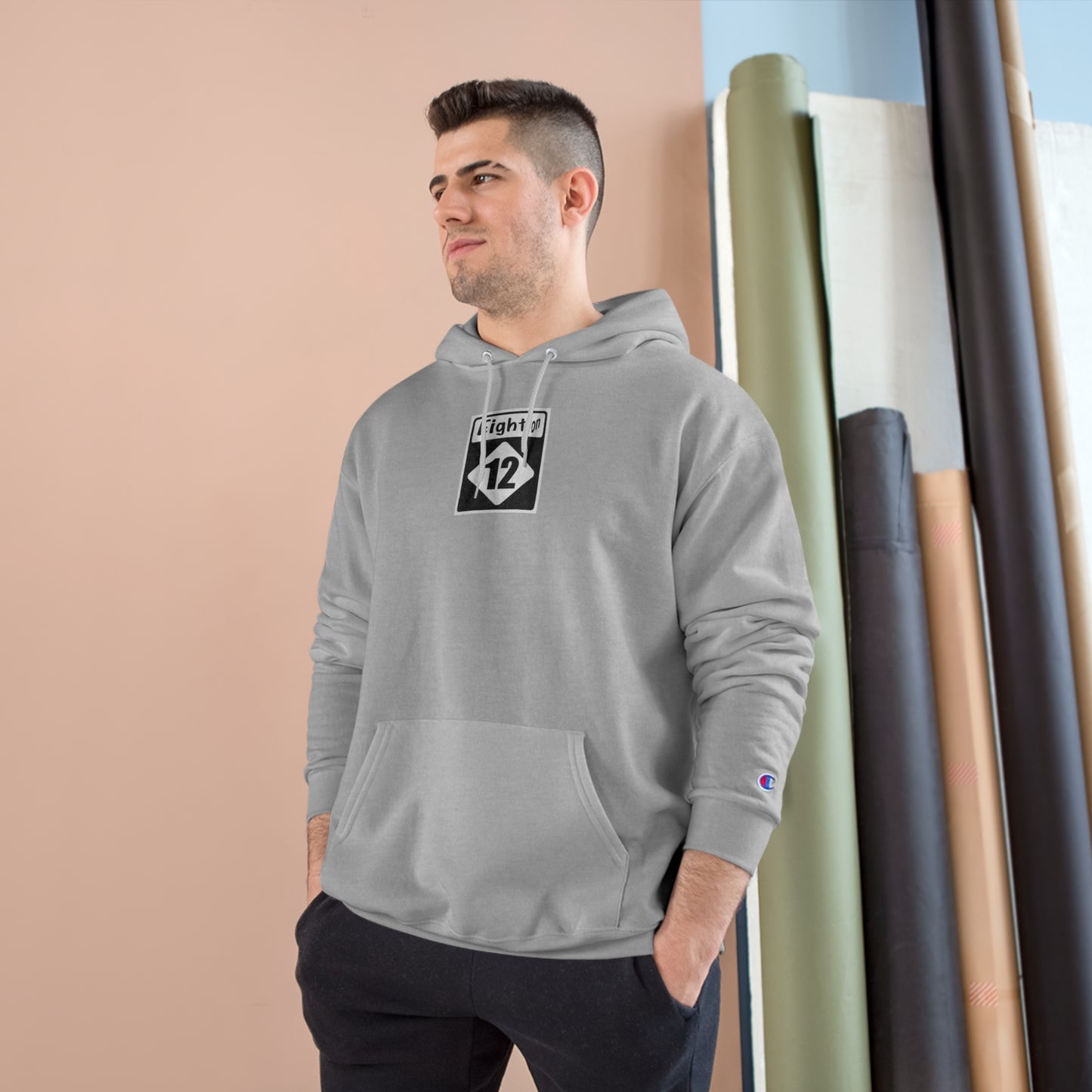 Route 12 NC Village 5 - Buxton Deluxe Champion Hoodie