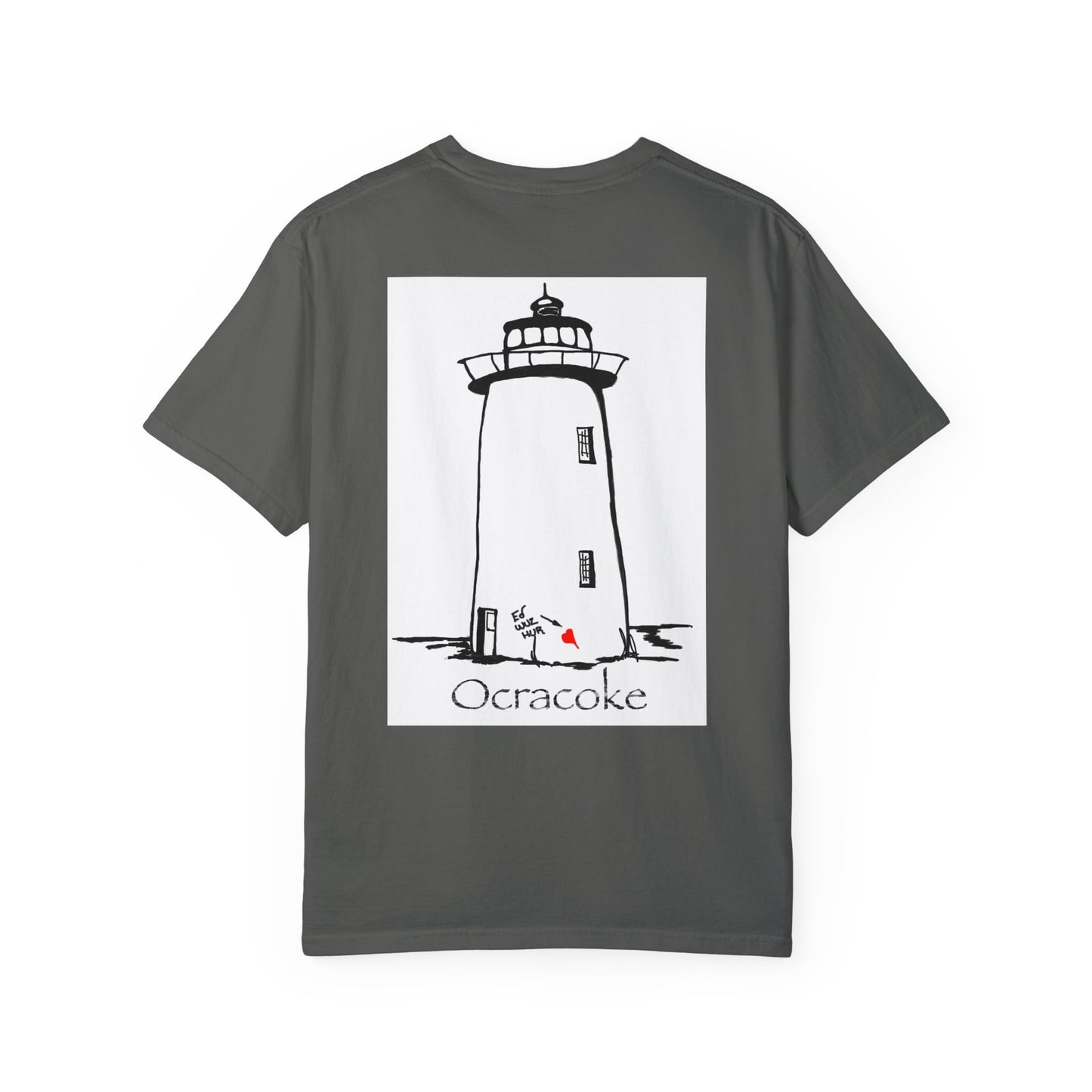 Route 12 NC Village 8 -Ocracoke Stylish Garment Dyed Men’s Tee