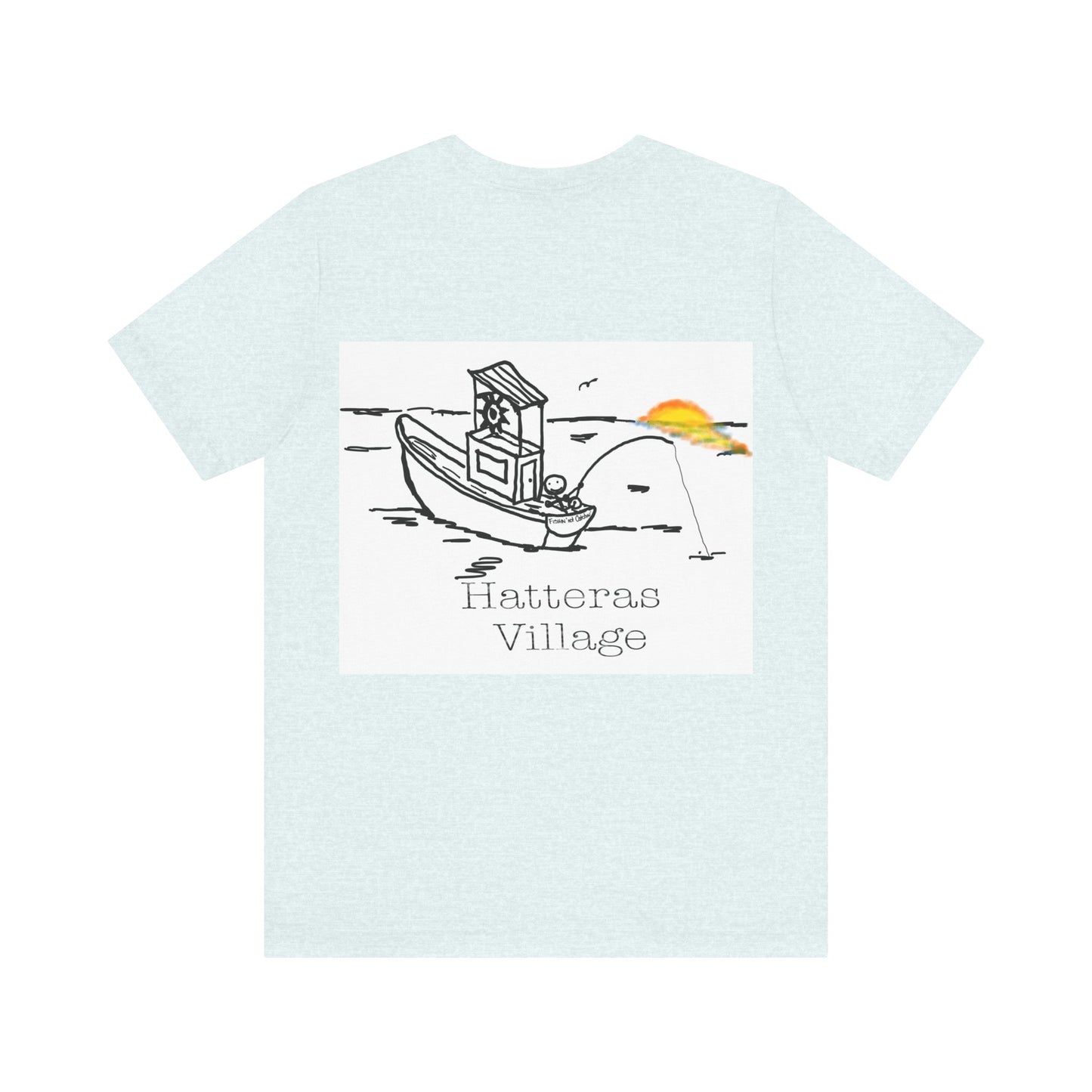 Route 12 NC Village 7 -Hatteras Village Super Soft Women’s Classic Tee