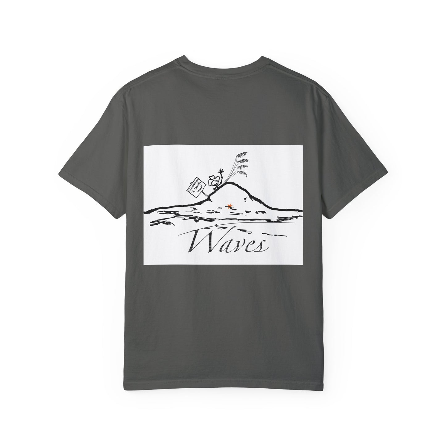 Route 12 NC Village 2 - Waves Stylish Garment Dyed Men’s Tee