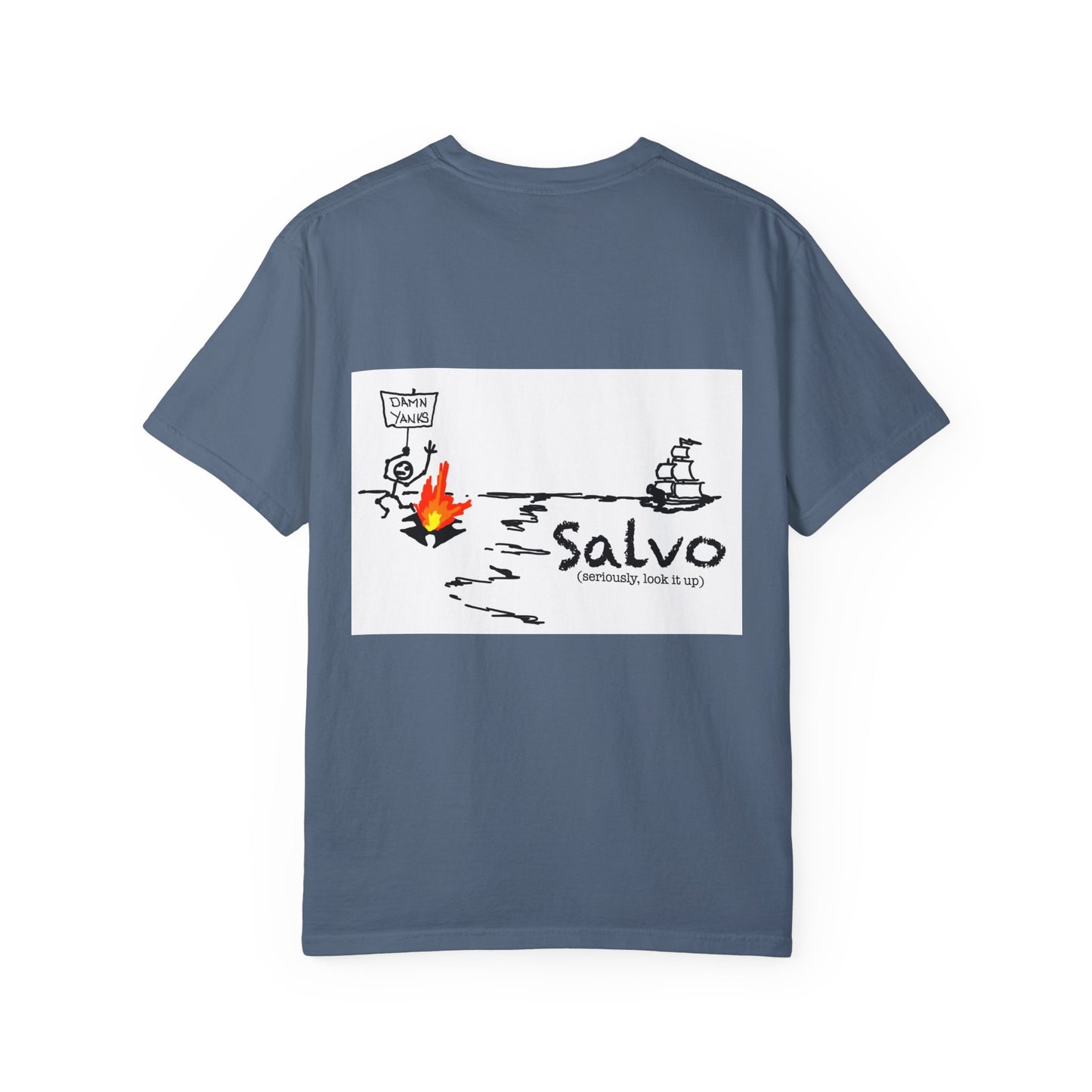 12 NC Village 2 -Salvo Stylish Garment Dyed Men’s Tee