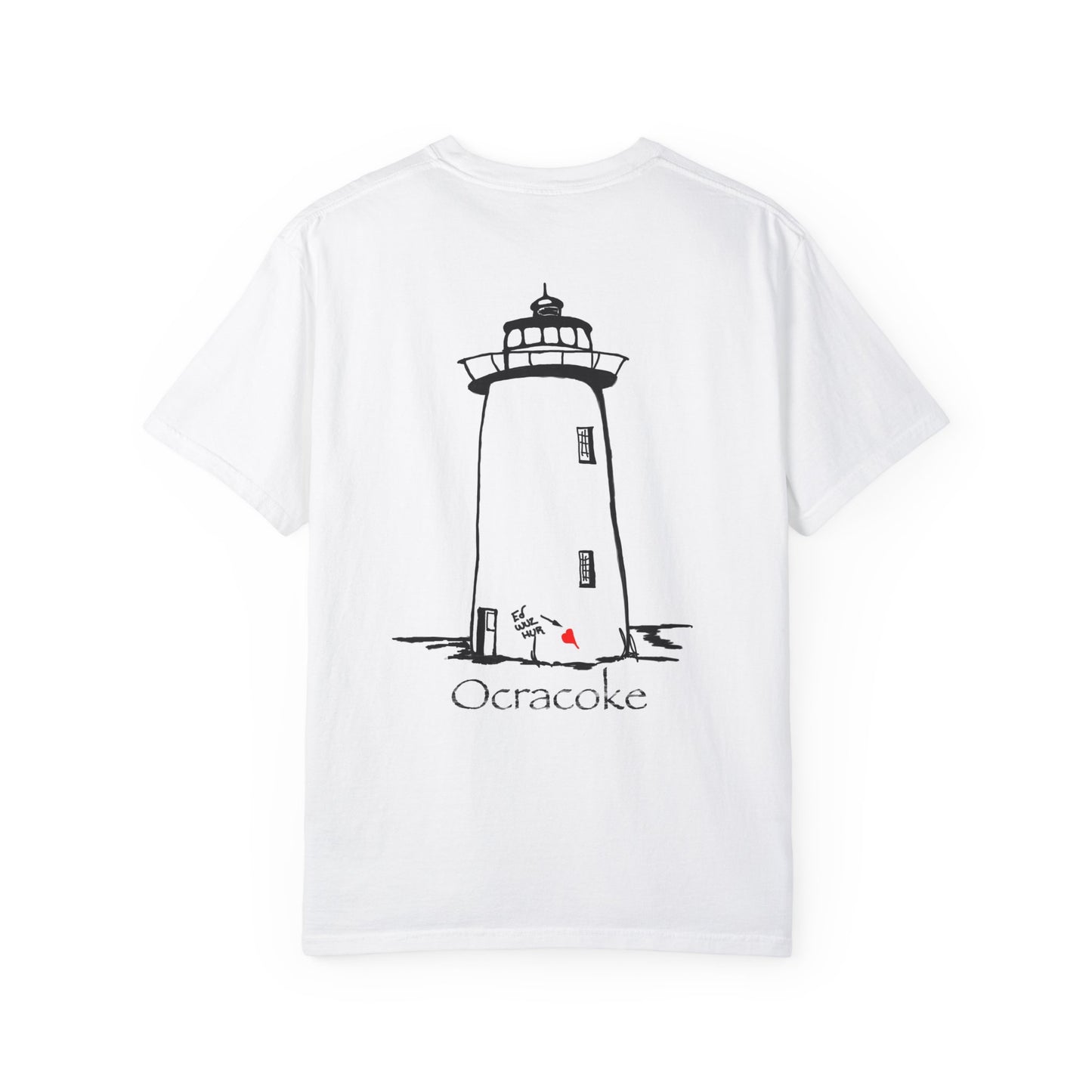 Route 12 NC Village 8 -Ocracoke Stylish Garment Dyed Men’s Tee