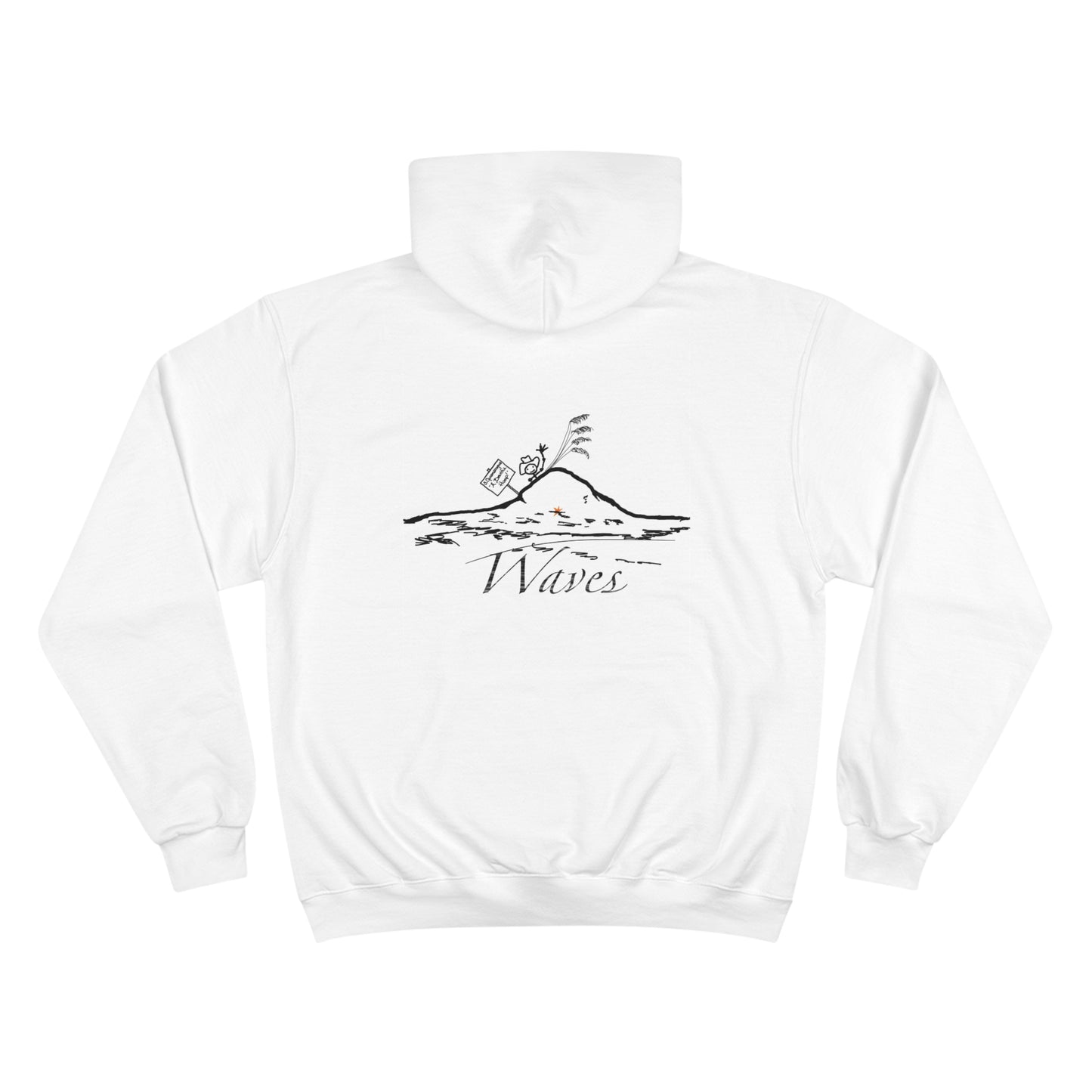 Route 12 NC Village 2 - Waves Deluxe Champion Hoodie