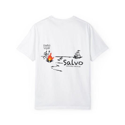 12 NC Village 2 -Salvo Stylish Garment Dyed Men’s Tee