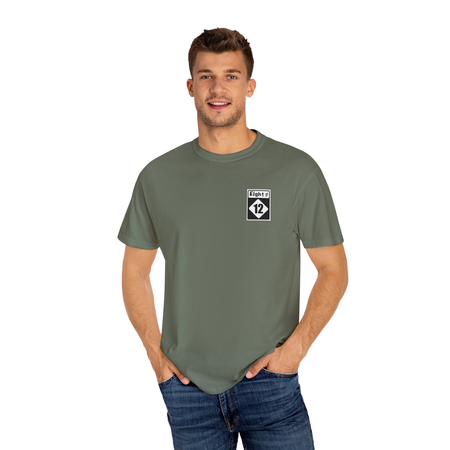 Route 12 NC Village 8 -Ocracoke Stylish Garment Dyed Men’s Tee