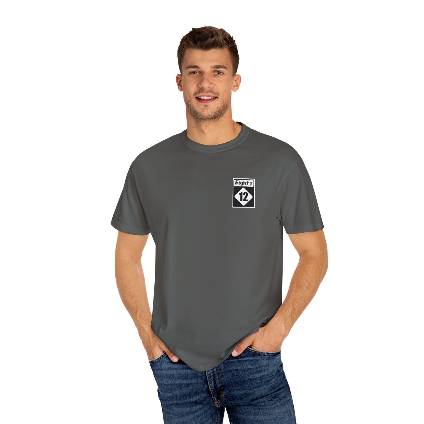 Route 12 NC Village 7 -Hatteras Village Stylish Garment Dyed Men’s Tee