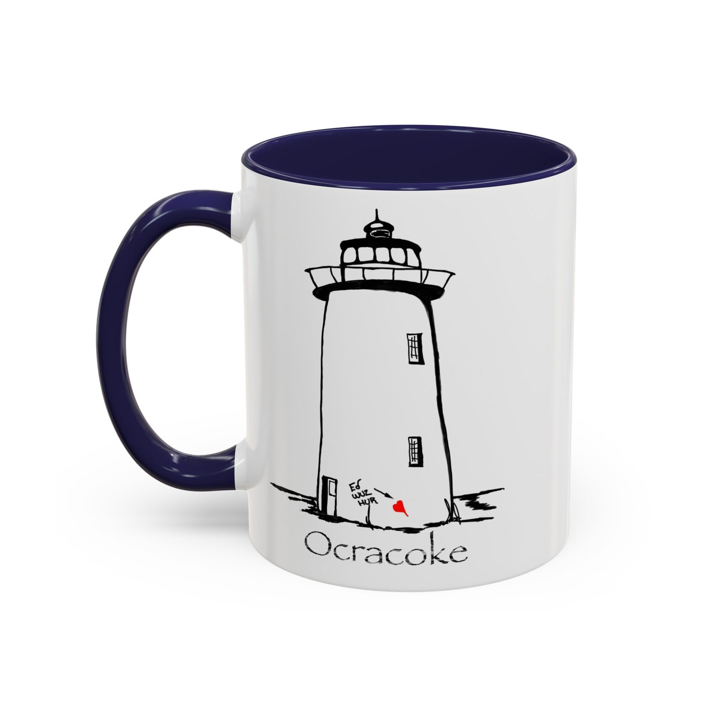 Ocracoke 8 on 12 Coffee Mug (11, 15oz)