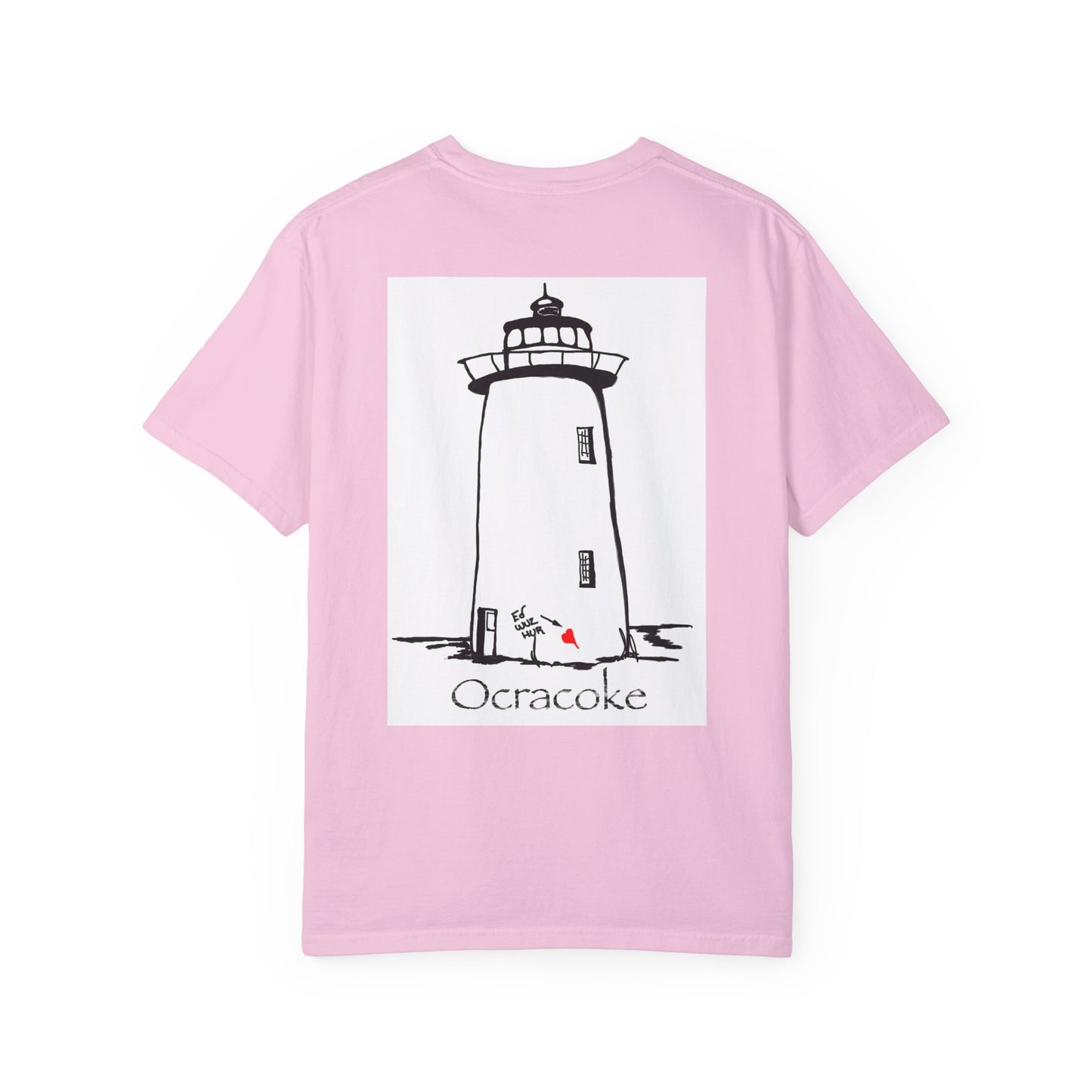 Route 12 NC Village 8 -Ocracoke Stylish Garment Dyed Men’s Tee