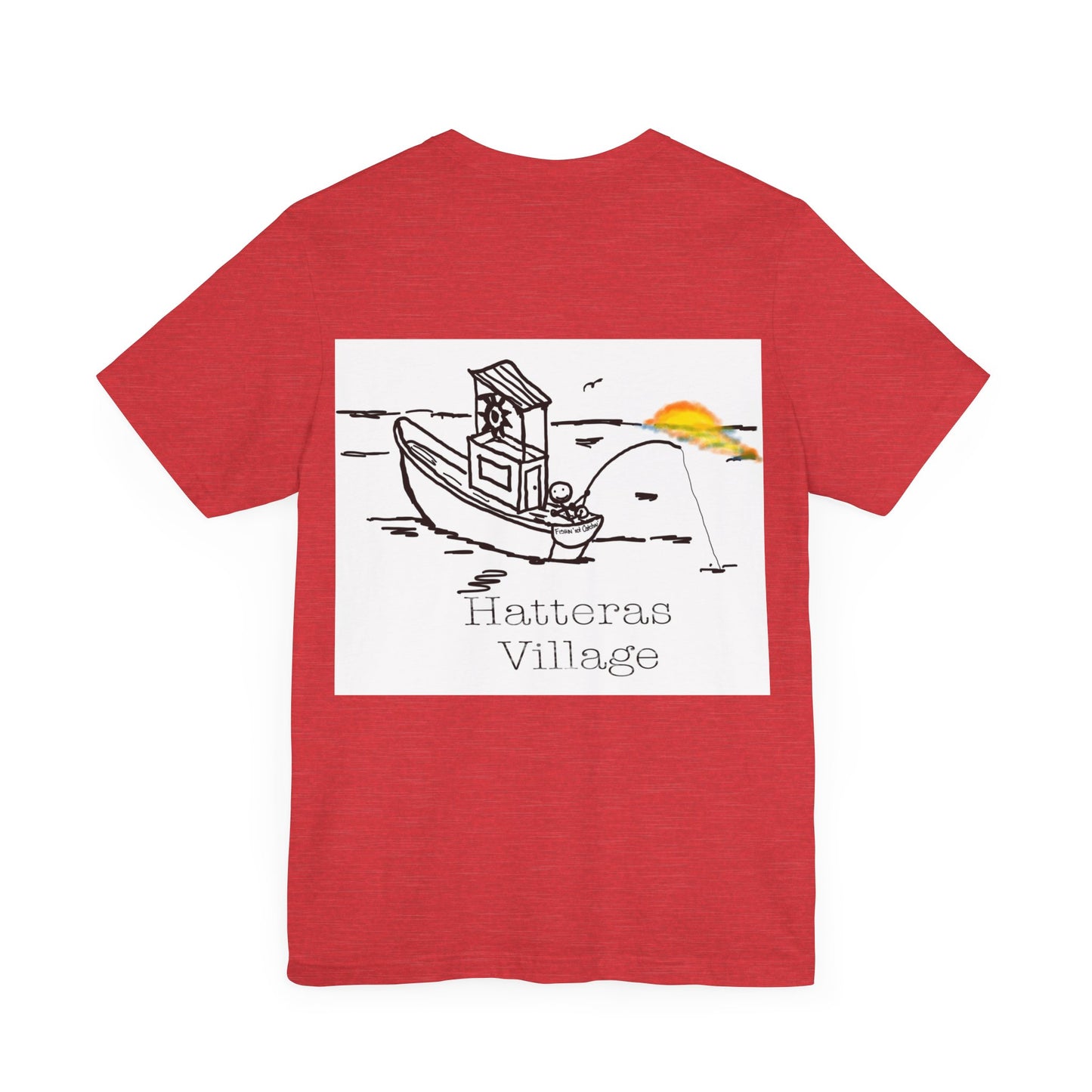 Route 12 NC Village 7 -Hatteras Village Super Soft Women’s Classic Tee