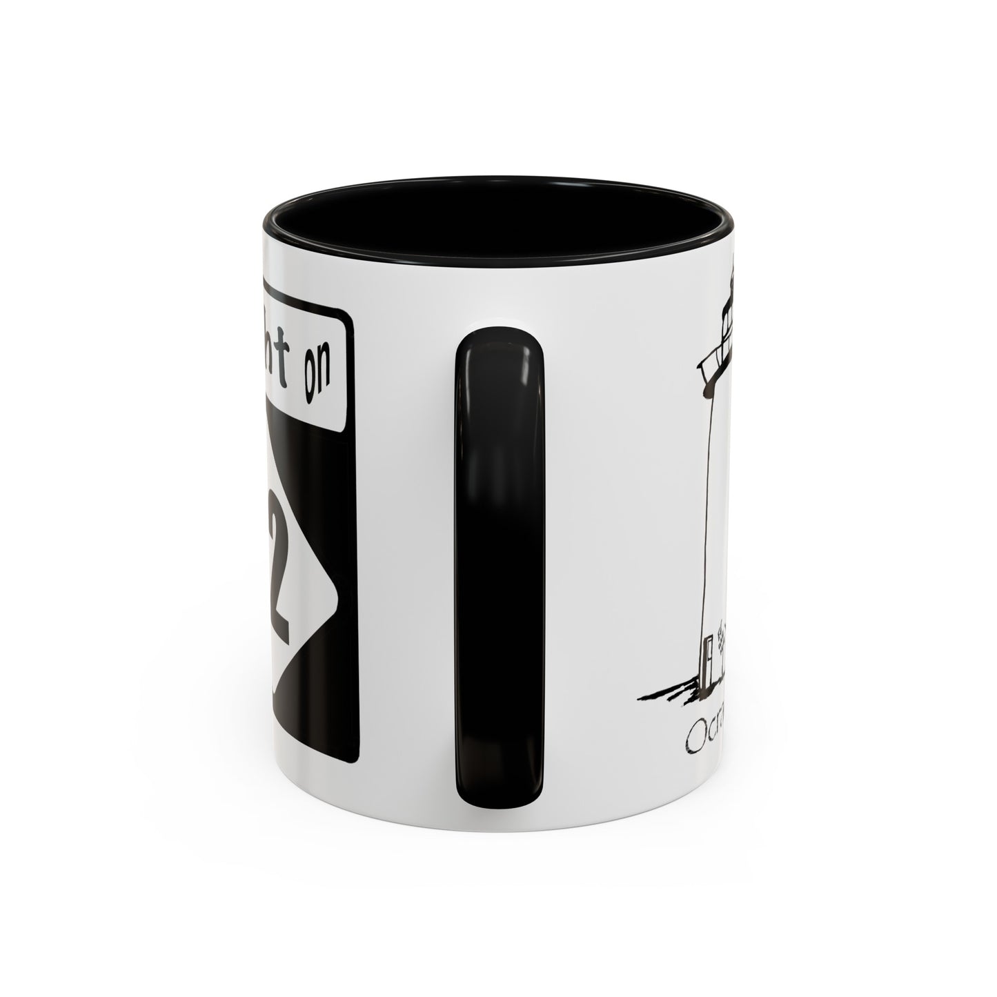 Ocracoke 8 on 12 Coffee Mug (11, 15oz)