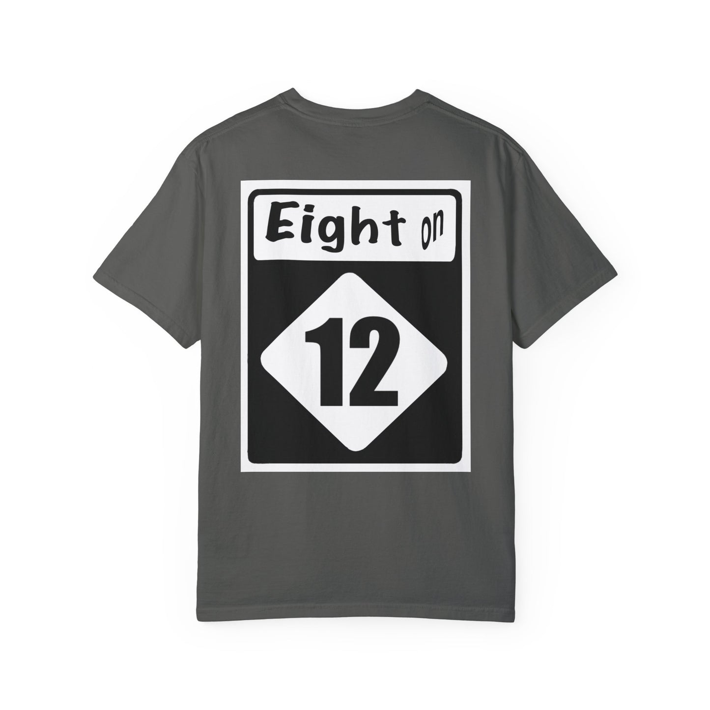 Route 12 NC - 8 on 12 Stylish Garment Dyed Men’s Tee