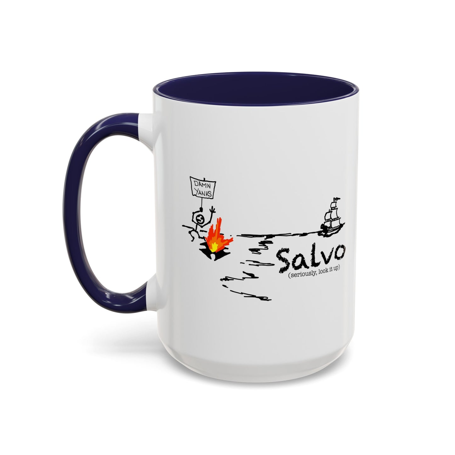 Salvo 8 on 12 Coffee Mug (11, 15oz)