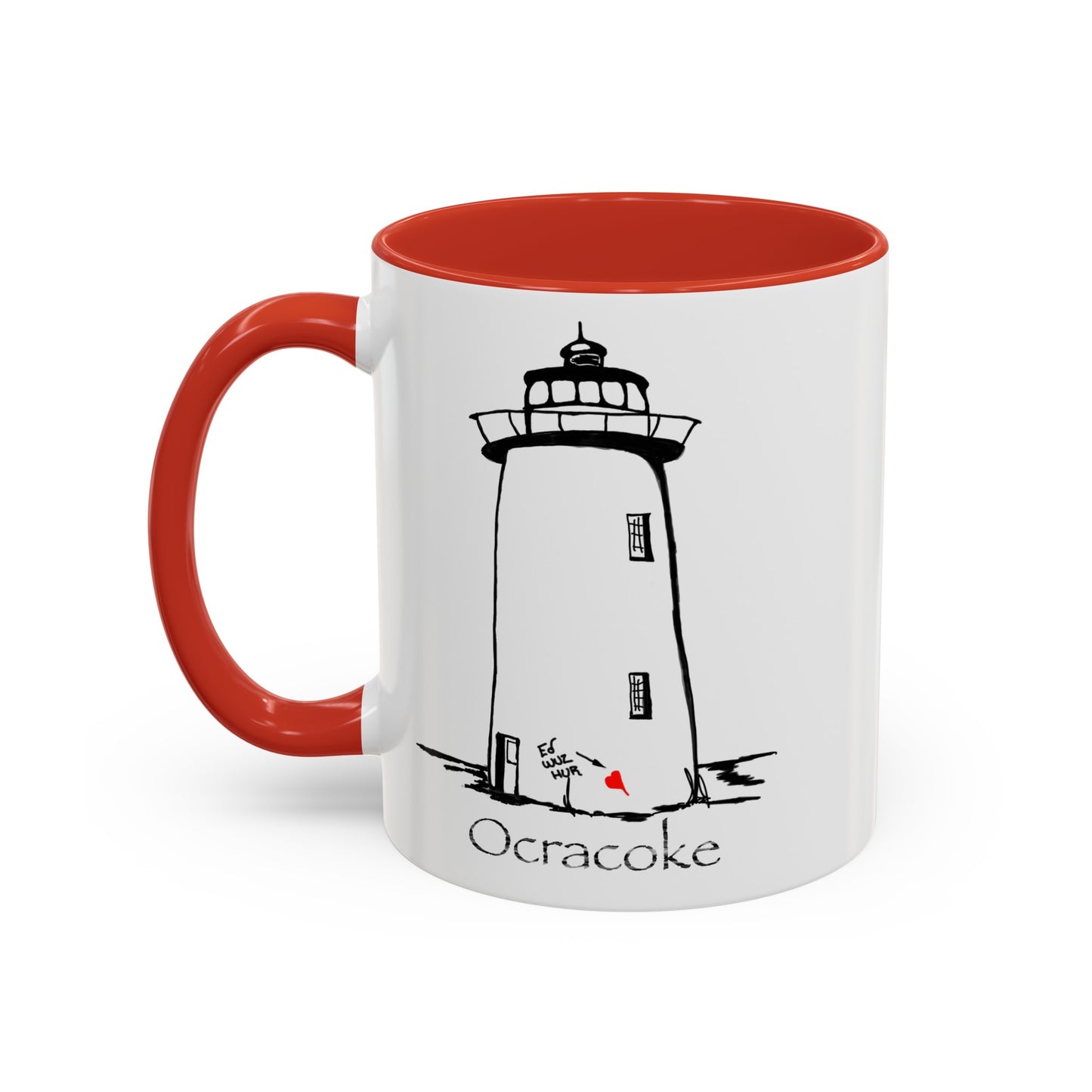 Ocracoke 8 on 12 Coffee Mug (11, 15oz)