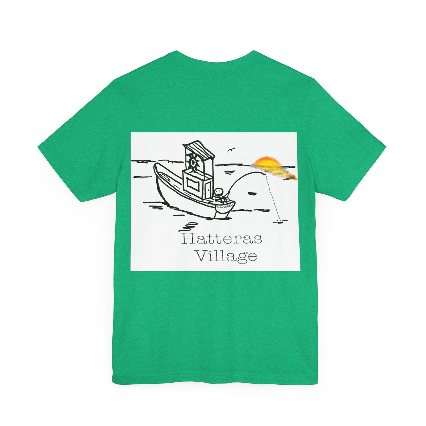 Route 12 NC Village 7 -Hatteras Village Super Soft Women’s Classic Tee