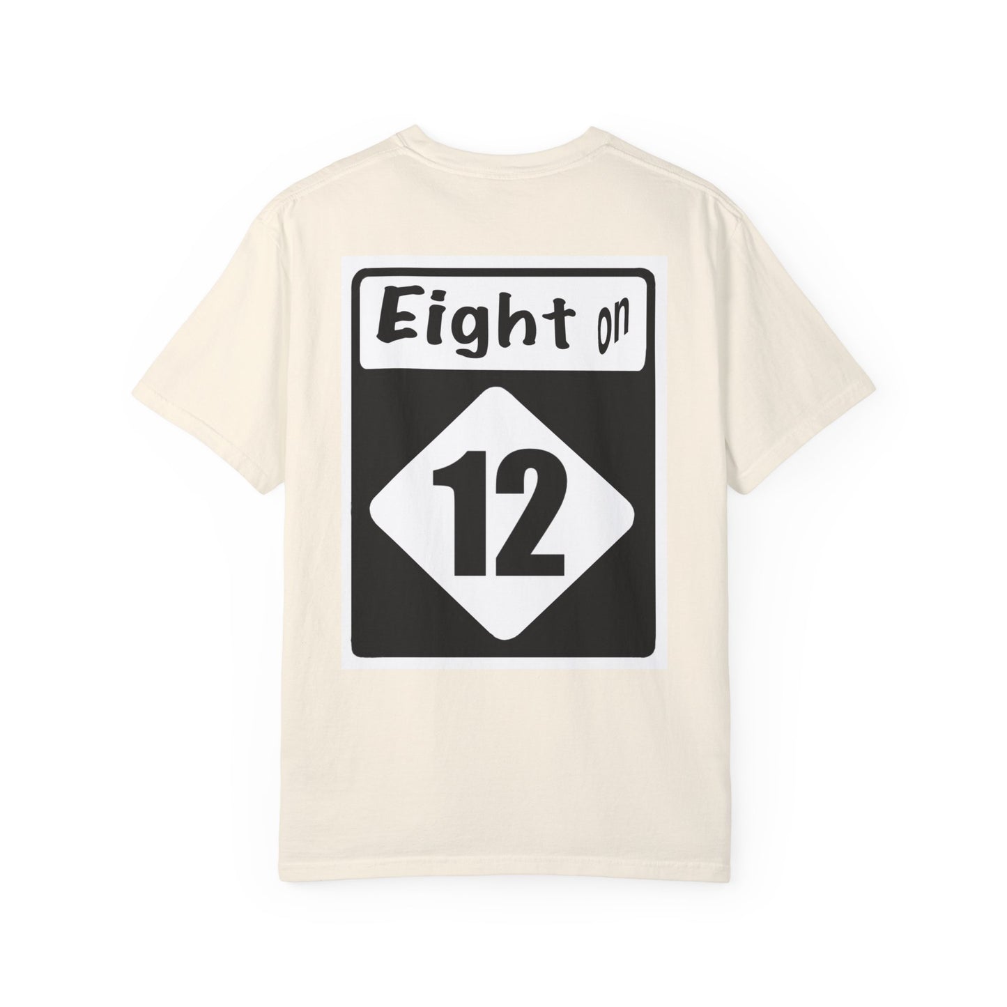 Route 12 NC - 8 on 12 Stylish Garment Dyed Men’s Tee