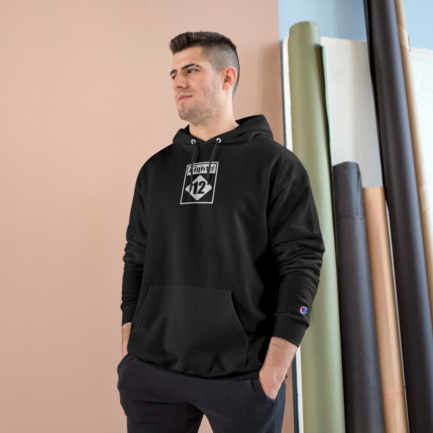 Route 12 NC Village 5 - Buxton Deluxe Champion Hoodie