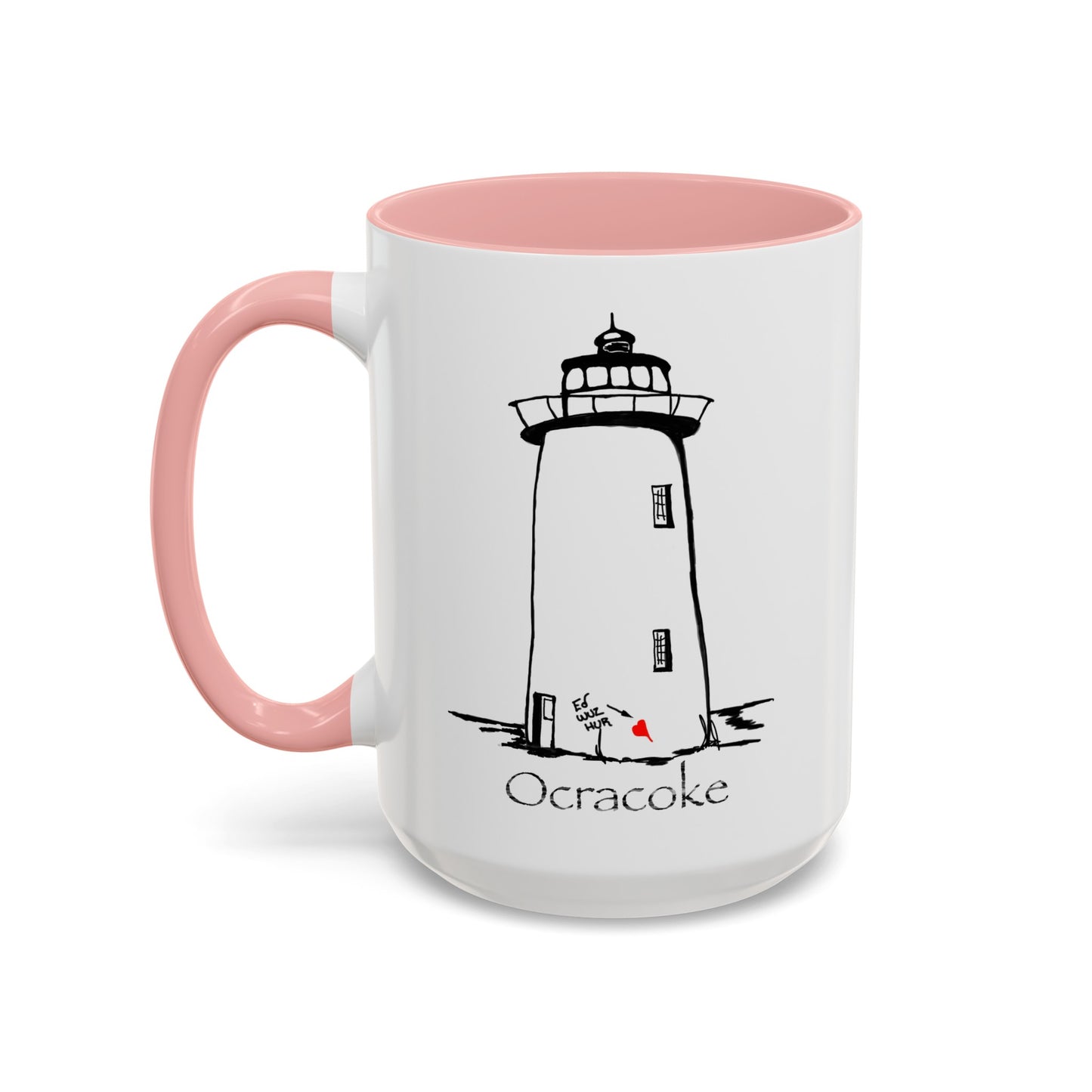 Ocracoke 8 on 12 Coffee Mug (11, 15oz)