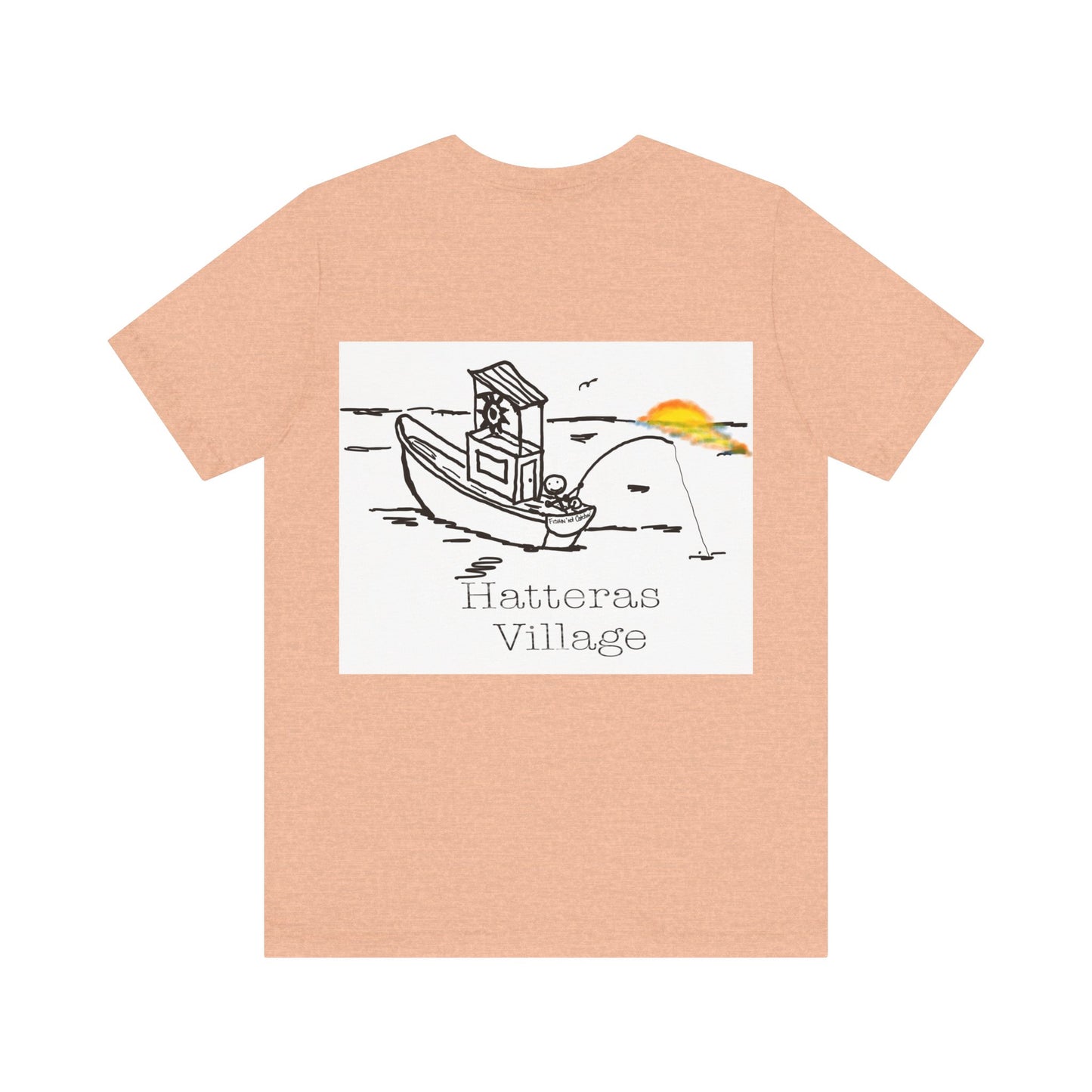 Route 12 NC Village 7 -Hatteras Village Super Soft Women’s Classic Tee