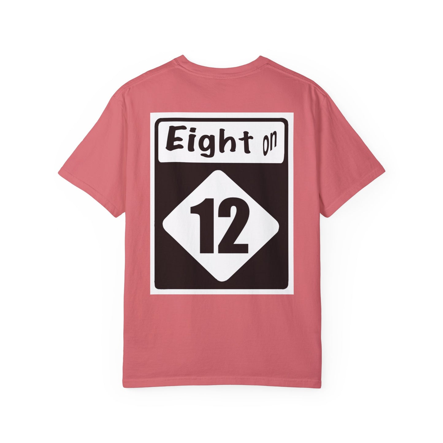 Route 12 NC - 8 on 12 Stylish Garment Dyed Men’s Tee