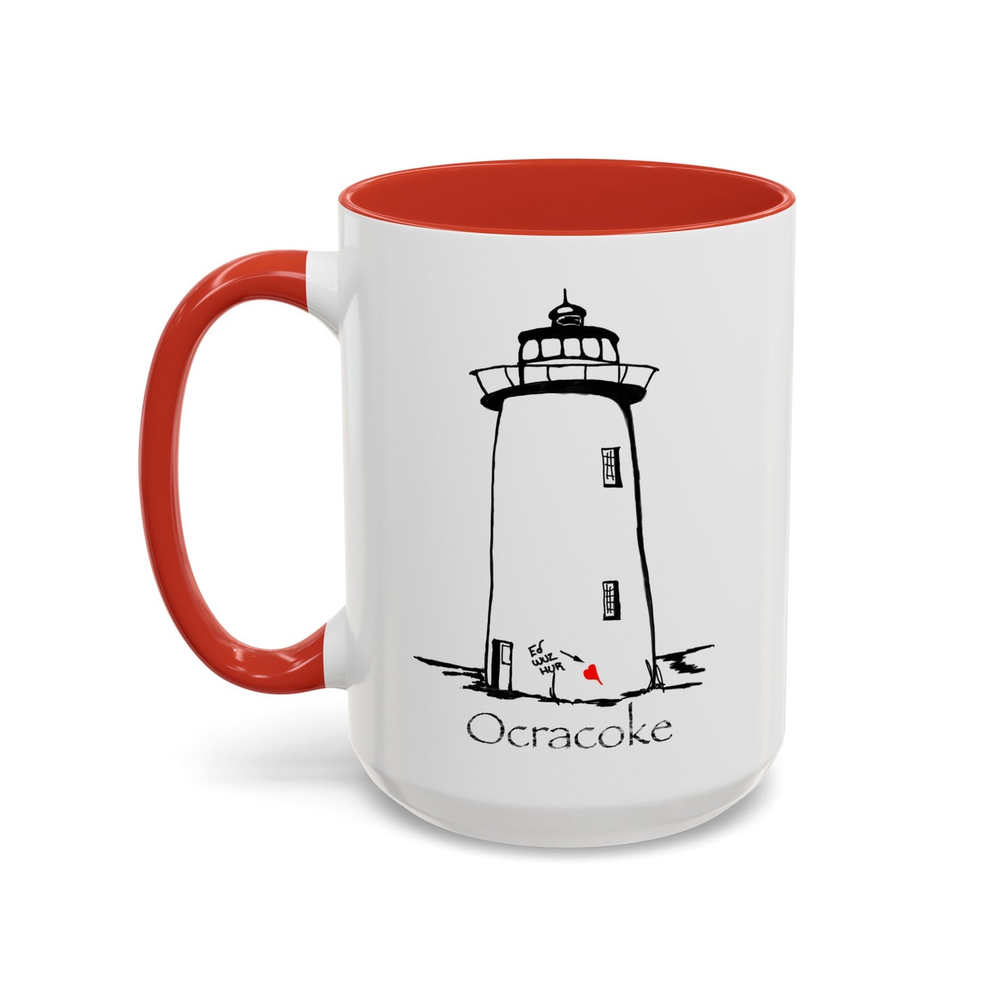 Ocracoke 8 on 12 Coffee Mug (11, 15oz)