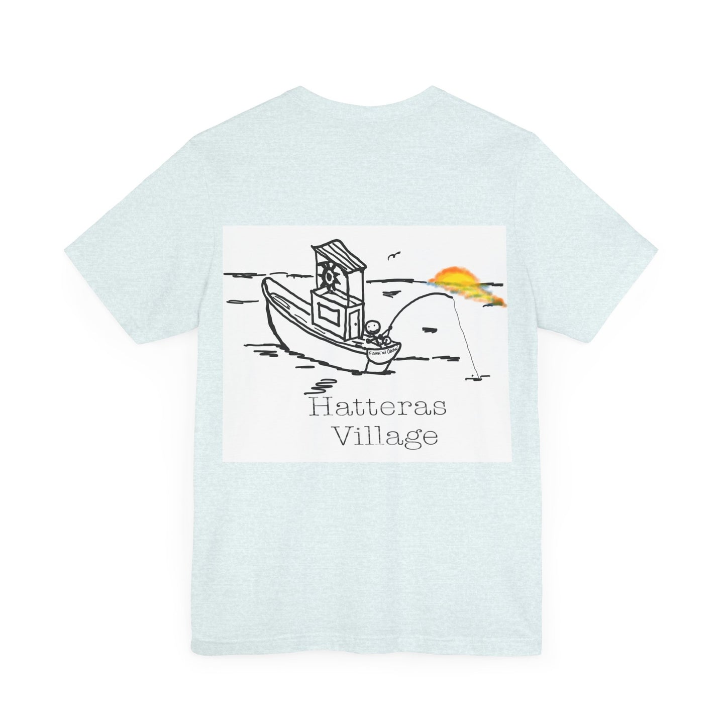 Route 12 NC Village 7 -Hatteras Village Super Soft Women’s Classic Tee