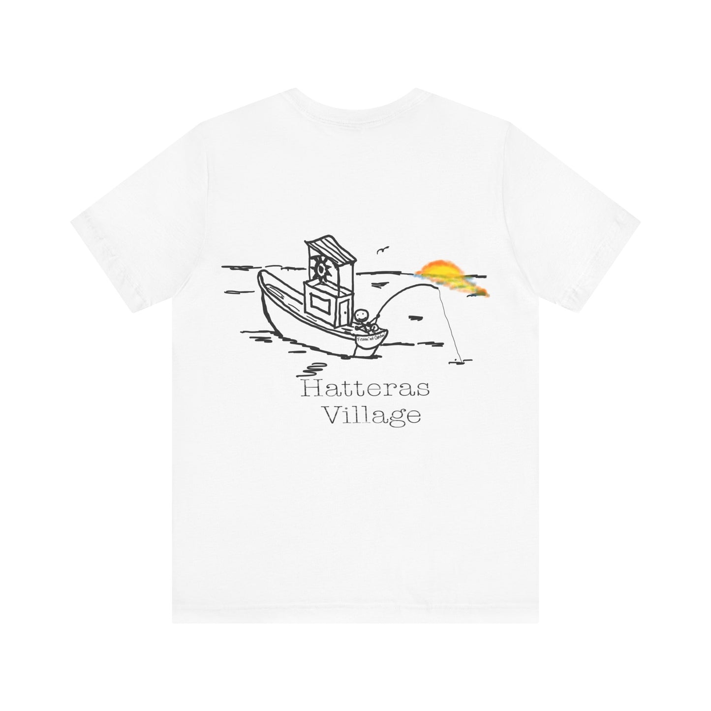 Route 12 NC Village 7 -Hatteras Village Super Soft Women’s Classic Tee